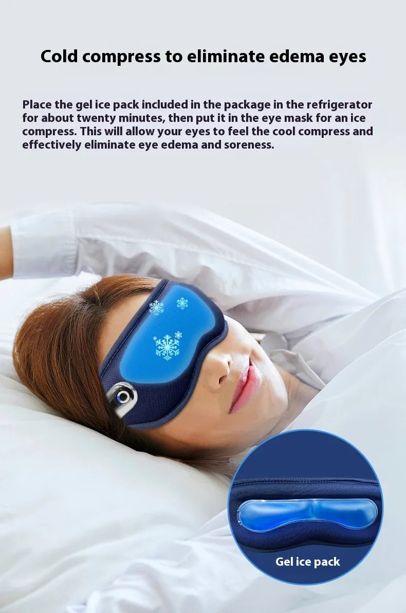 Masque EyeCalm™ — Thérapie Chaleur & Massage