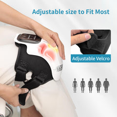 Masseur KneeRelief Pro™ — Chaleur, Vibration & Infrarouge